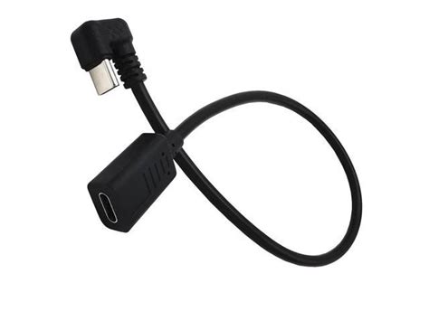 Type C Up Down Right Angle 180 Degree Usb 31 Male To Female Extension Usb C Charging Data