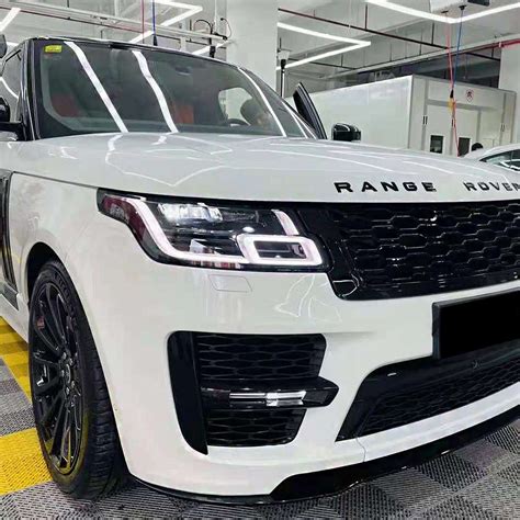 Car Body Kit For Range Rover Vogue 2013 2017 Change To 2018 Svo Model