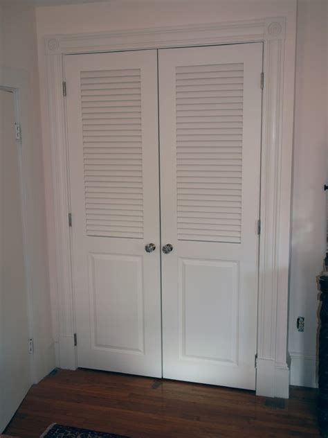 Louvered Doors - Traditional - Closet - Boston - by Kestrel Shutters & Doors