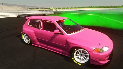 Honda Civic EG6 K24 Pandem Widebody Lihpao Racing Park麗寶賽車場 Assetto