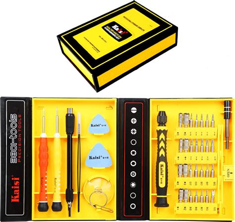 Amazon Kaisi 38 Piece Magnetic Screwdriver Set Precision Toolkit