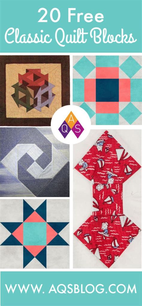 Classic Quilt Block Patterns For Quilters Aqs Blog Quilt Blocks