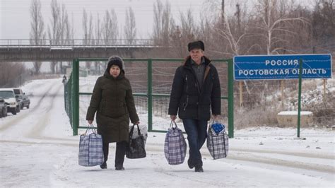 Border Guards Fewer Ukrainians Traveled To Russia In