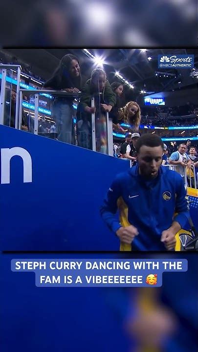 Steph Curry Dancing With The Fam Is A Vibeeeeeee 😂 Nbc Sports Bay