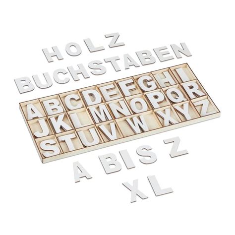 Houten Letters Wit Delige Set Bestel Hier