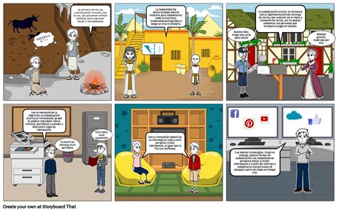 Historia De La Comunicación Humana Storyboard By 06849f6e