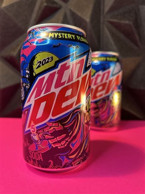 Brand New Limited Edition Mountain Dew Voodew Mystery Flavor Soda