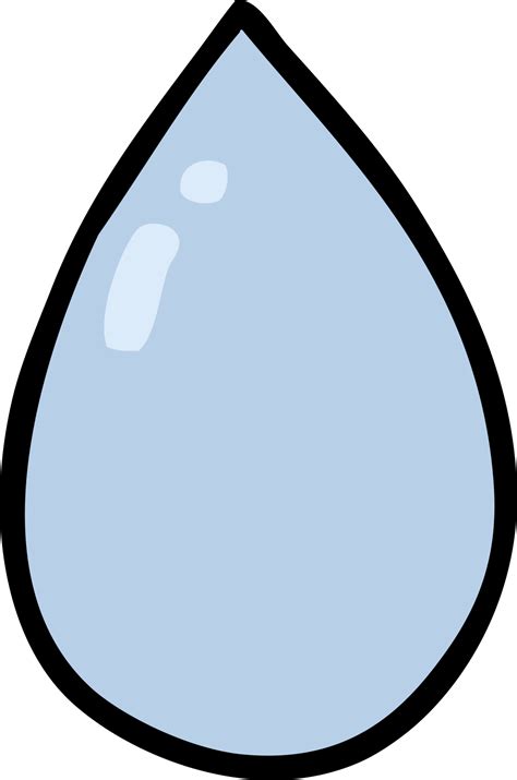 cartoon water droplet 45276912 PNG