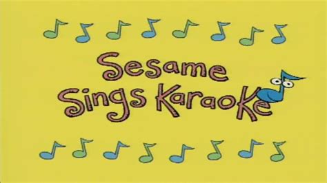 Sesame Street Sesame Sings Karaoke