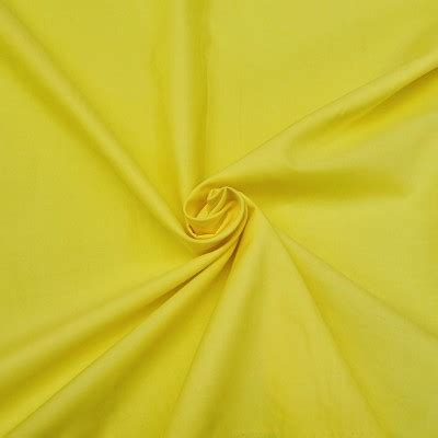 Tissu Coton Jaune Oeko Tex Au M Tre Pour La Confection D Accessoires Et