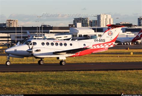 VH AMS Ambulance Service Of NSW Beechcraft 200 King Air Photo By