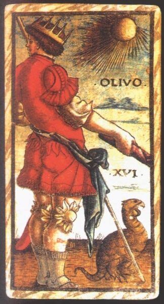 Olivo Tarot Card Meaning And Art Sola Busca Tarot Deck Queen Of Tarot