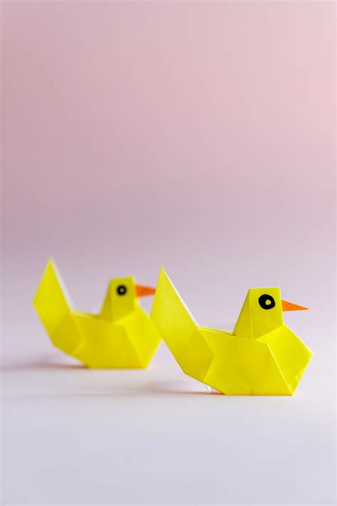 How To Make A Paper Duck Origami Duck