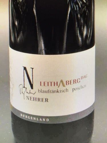 Nehrer Blaufränkisch Poschen Vivino US