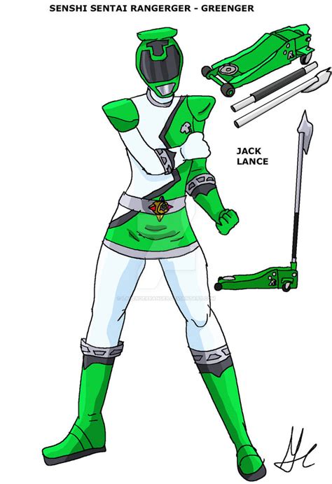 Senshi Sentai Rangeger Greenger By Lavenderranger On Deviantart