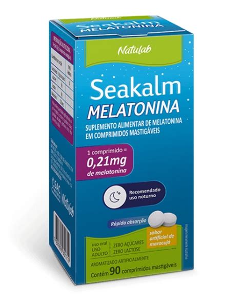 SEAKALM 0 21MG C 90CPR MELATONINA