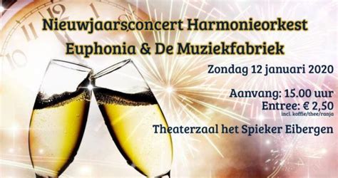 Nieuwjaarsconcert Harmonieorkest De Muziekfabriek Muziekvereniging