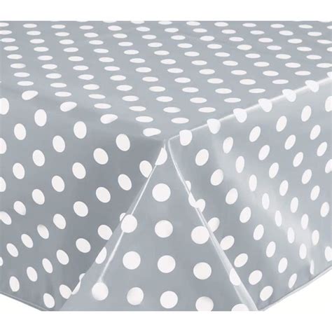 Home Direct Nappe Toile Cir E Pvc Rectangulaire X Cm Pois