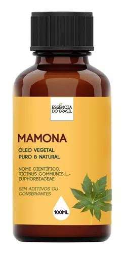 Óleo Vegetal De Mamona 100ml Puro E Natural MercadoLivre