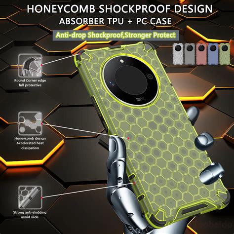 For Honor X9b Case Silicone Pc Shockproof Armor Phone Case For Honor