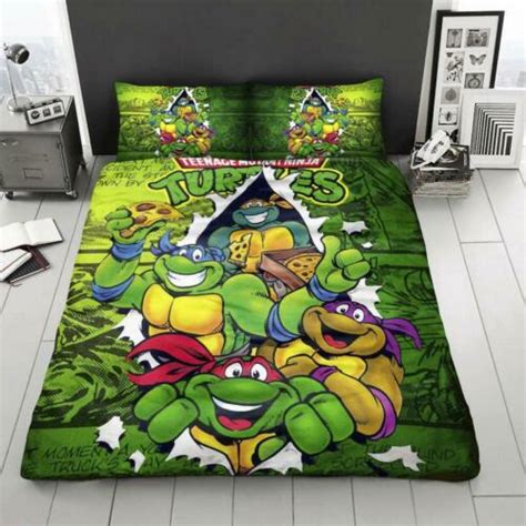 Tmnt Queen Bedding Set Hanaposy