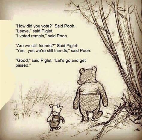 Winnie The Pooh Brexit Meme Now Has A Less Vomit Inducing Version Metro News