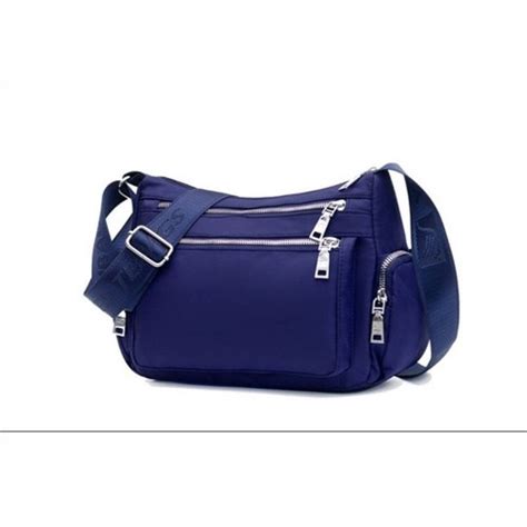 Bolsa Feminina Imperme Vel Nylon Transversal Crossbody Submarino