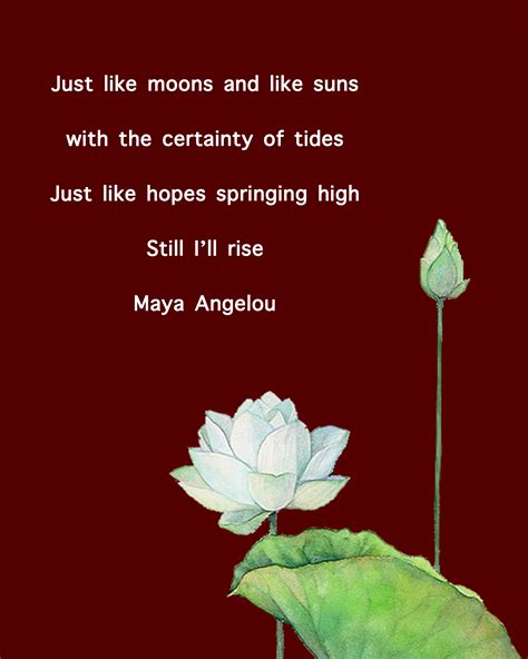 Maya Angelou Poems Quotes