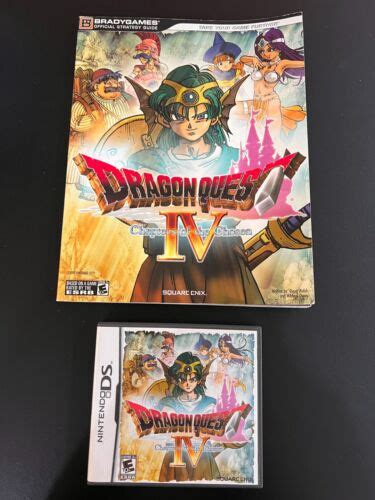 Dragon Quest Iv Chapters Of The Chosen Nintendo Ds Cib W Strategy