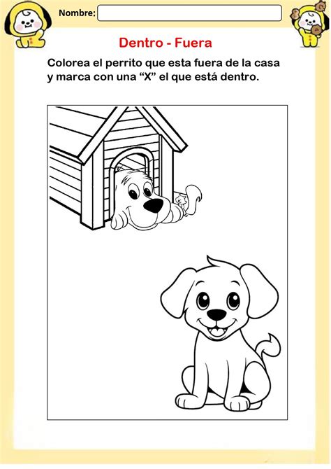 Fichas de Matemática para niños de 3 años