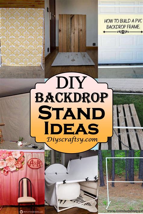 Diy Backdrop Stand Ideas Diyscraftsy