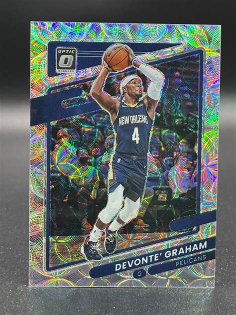 2021 22 Optic Premium DEVONTE GRAHAM Pelicans 120 SCOPE PRIZM 092 249