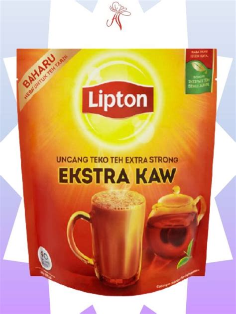 Lipton Uncang Teko Teh Extra Strong 40Pkt Huat Tiong Lazada