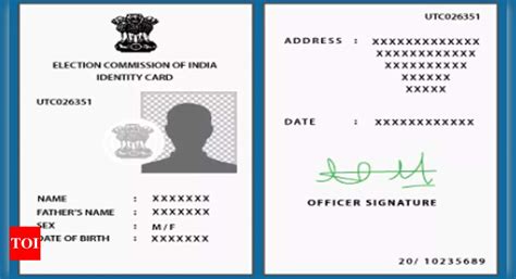 How To Check Old Voter Id Card Templates Sample Printables