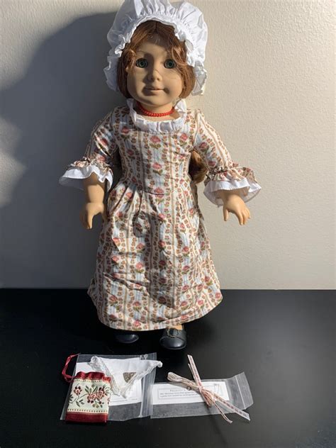 Early American Girl Doll Felicity With Dress And Accessories Etsy