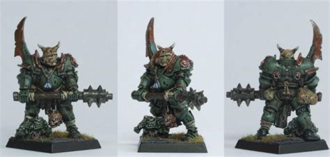 Chaos Nurgle Warhammer Fantasy Warriors Of Chaos Champion Of