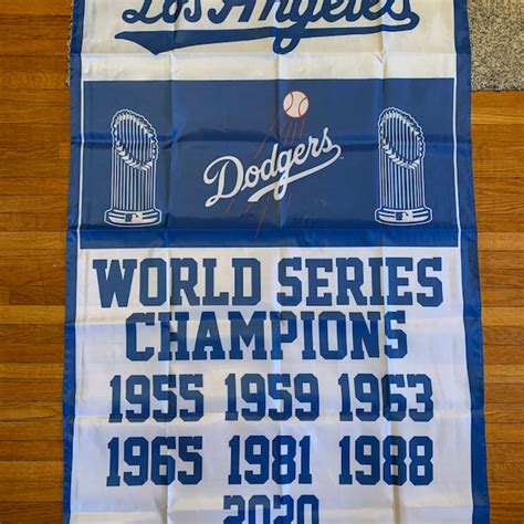 Dodgers World Series Etsy