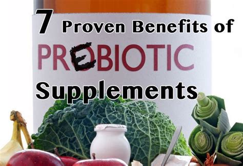 7 Proven Benefits of Prebiotic Supplements - Healthy Focus