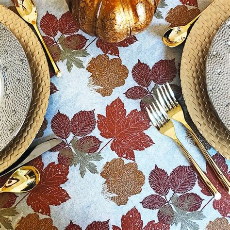 Fall Tablecloth Etsy