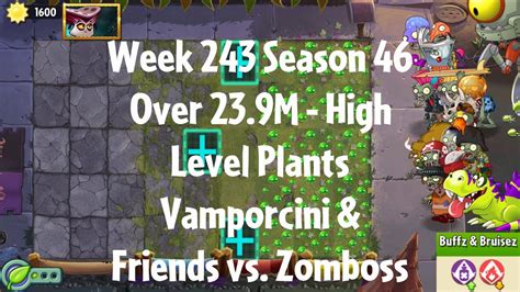 Over M Vamporcini Vs Zomboss Pvz Arena Week S High