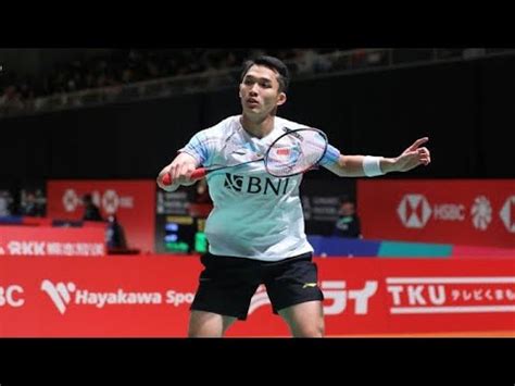 Jonatan Christie Ina Vs Shi Yu Qi Chn Badminton Asia