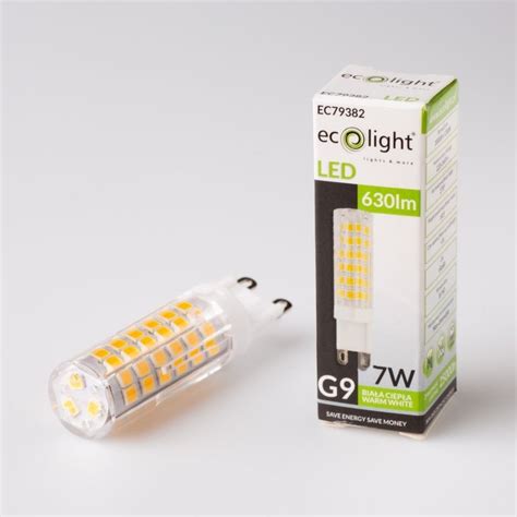 Żarówka LED G9 7W 230V 3000K 630lm 270 ECOLIGHT EC79382 Cena