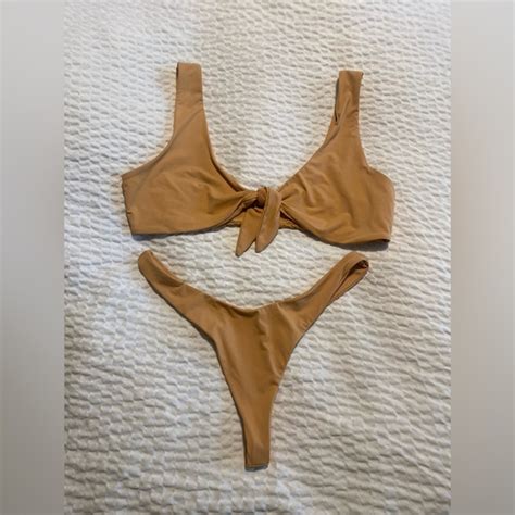Dippin Daisy S Swim Dippin Daisy Tan Bikini Set Poshmark