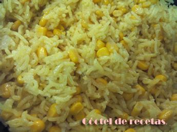 C Ctel De Recetas Arroz Con Ma Z Tierno