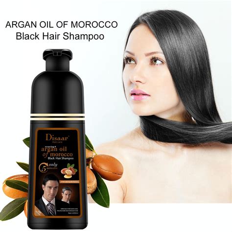 Herrnalise Permanent Black Hair Shampoo Organic Natural Fast Hair Dye