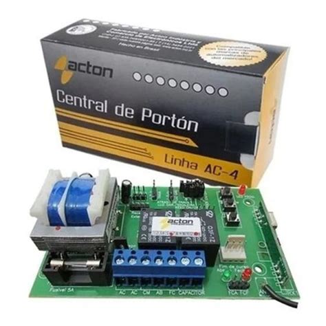 Central De Comando Ac Fit Plus Encoder Para Port O Eletr Nico Acton