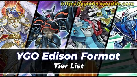 Yugioh Edison Format Decks Tier List