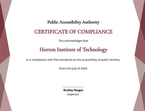 Free Compliance Certificate Templates And Examples Edit Online