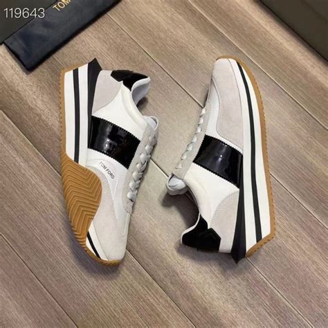 Jual Sepatu Pria Sneaker Tom Ford Mirror Vip Shoes Cowok Men Run Away