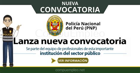 convocatoria POLICÍA NACIONAL CompuEmpleo net